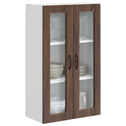 vidaXL Küchenschrank Braun Eichen-Optik 60 x 31 x 100 cm Holzwerkstoff