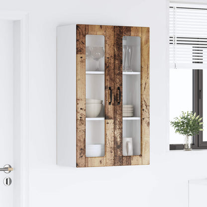 vidaXL Küchenschrank mit Regal Altholz 60 x 31 x 100 cm Holzwerkstoff