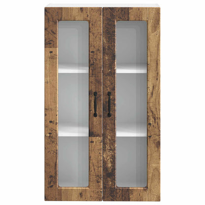 vidaXL Küchenschrank mit Regal Altholz 60 x 31 x 100 cm Holzwerkstoff