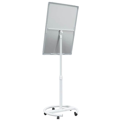 Magnetisches Whiteboard Grau und Weiß 62 x 62,5 x 197 cm EPS