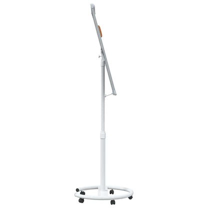 Magnetisches Whiteboard Grau und Weiß 62 x 62,5 x 197 cm EPS