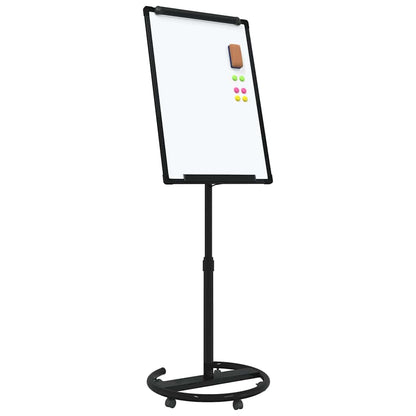 Magnetisches Whiteboard Schwarz und Weiß 62 x 62,5 x 197 cm EPS