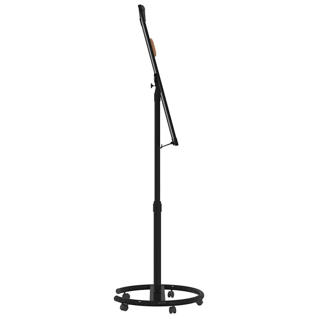 Magnetisches Whiteboard Schwarz und Weiß 62 x 62,5 x 197 cm EPS