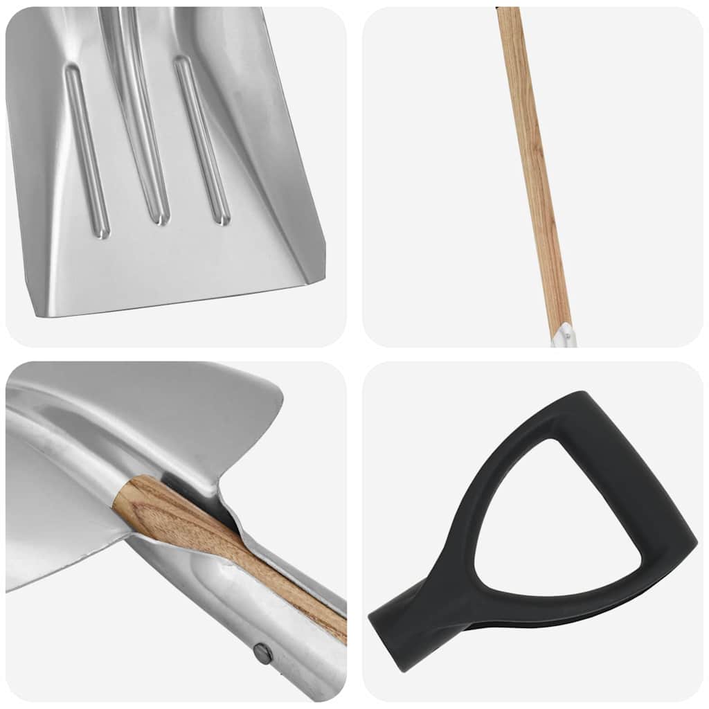 Schaufel Silber 29 x 122 cm Aluminium