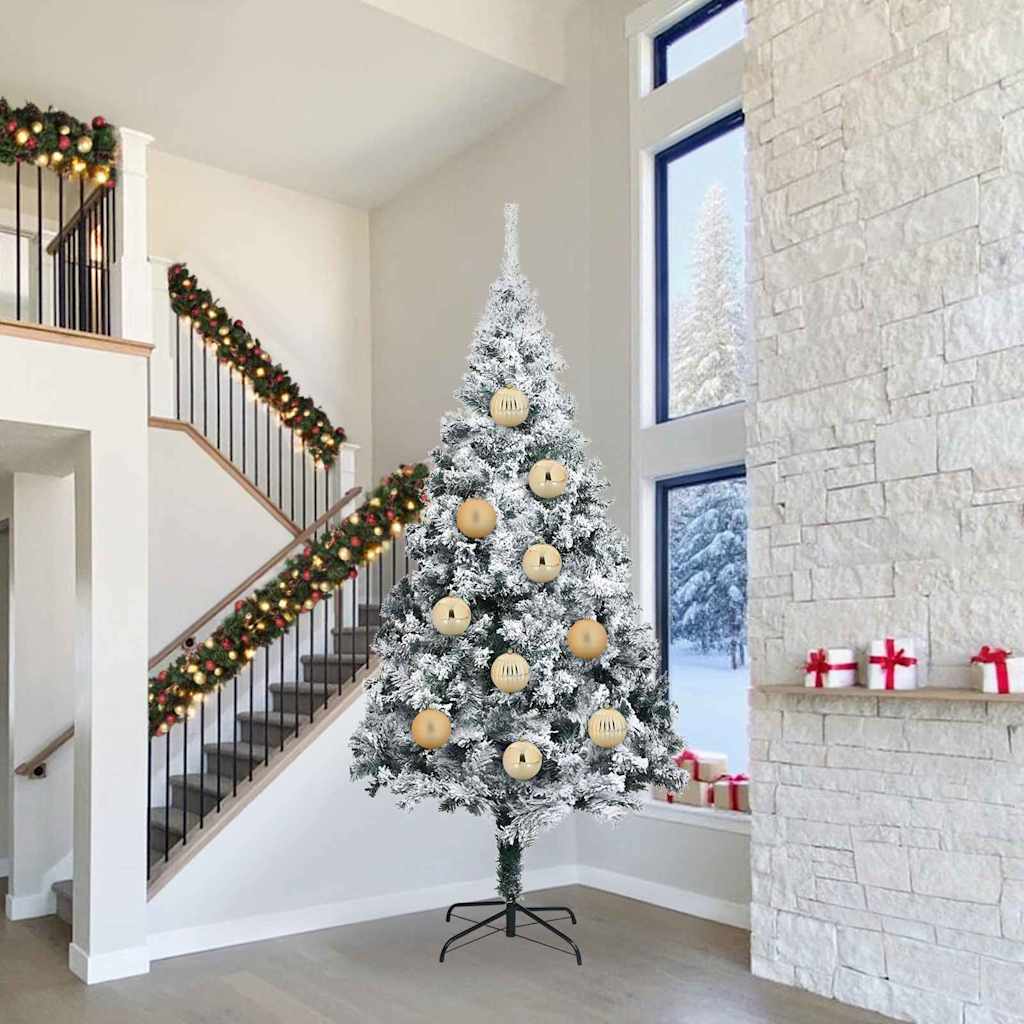 Weihnachtsbaumkugel-Set XXL 4 pcs Gold Kunststoff