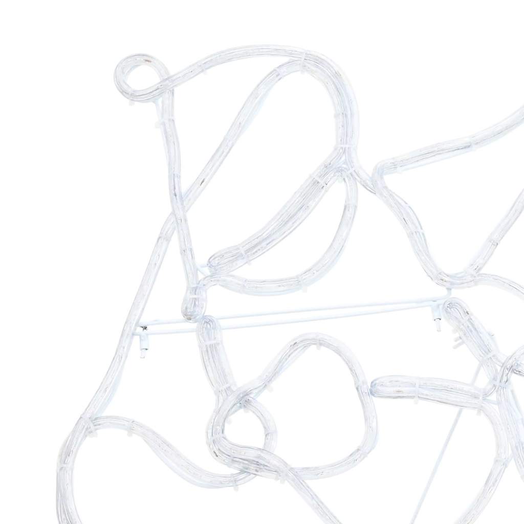 Weihnachtsdekoration Mehrfarbig 69 x 79 cm PVC