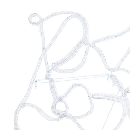 Weihnachtsdekoration Mehrfarbig 69 x 79 cm PVC