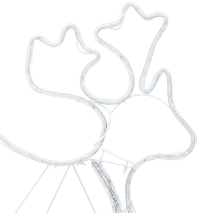 Weihnachtsdekoration Mehrfarbig 69 x 79 cm PVC