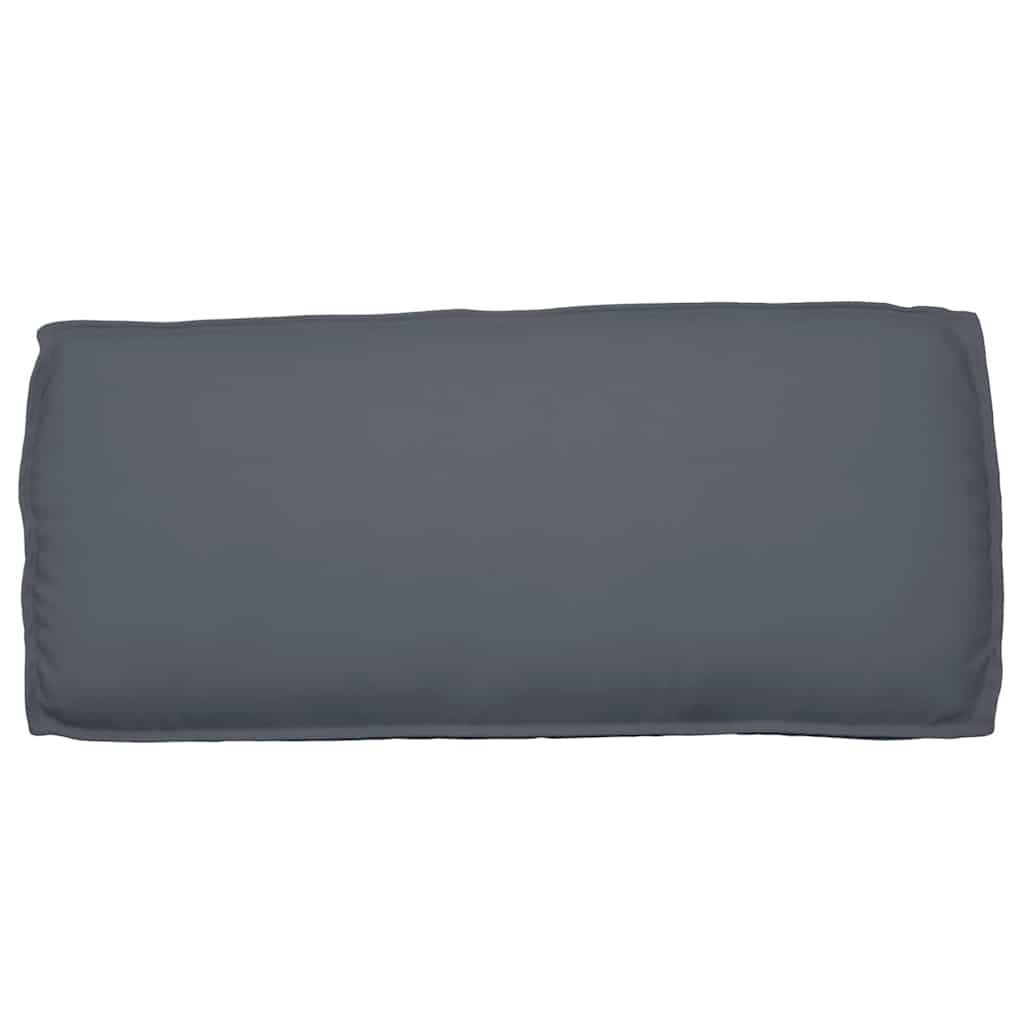 vidaXL Ensemble de coussins de palette 3 pcs Anthracite 120 x 50 x 12 cm Tissu Oxford