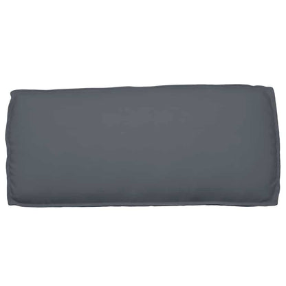 vidaXL Ensemble de coussins de palette 3 pcs Anthracite 120 x 50 x 12 cm Tissu Oxford