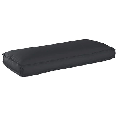 vidaXL Ensemble de 3 Coussins de Palette Tissu Oxford Noir 120 x 50 x 12 cm