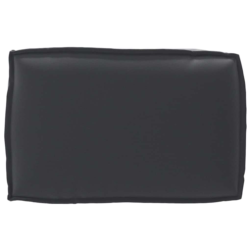vidaXL Ensemble de 3 Coussins de Palette Tissu Oxford Noir 120 x 50 x 12 cm