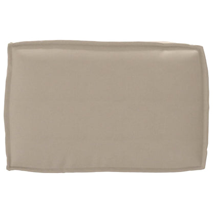 vidaXL Pallet Kissen Set 3 pcs Taupe 120 x 50 x 12 cm Oxford Stoff