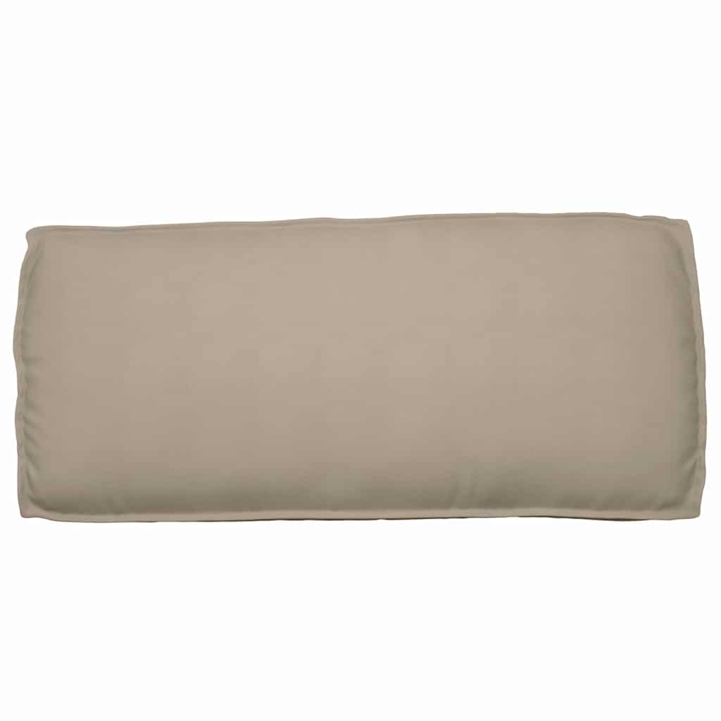 vidaXL Pallet Kissen Set 3 pcs Taupe 120 x 50 x 12 cm Oxford Stoff