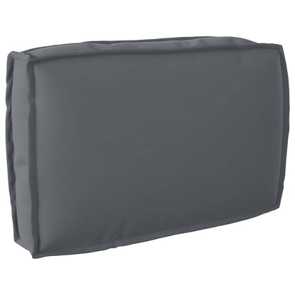 vidaXL Ensemble de coussins de palette 3 pcs Anthracite 120 x 60 x 12 cm Tissu Oxford