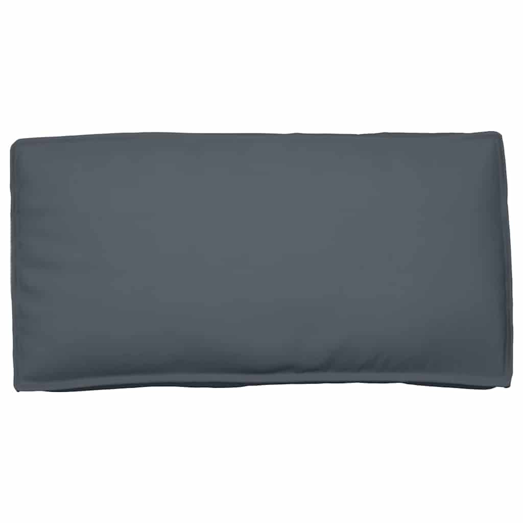 vidaXL Ensemble de coussins de palette 3 pcs Anthracite 120 x 60 x 12 cm Tissu Oxford
