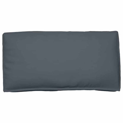 vidaXL Ensemble de coussins de palette 3 pcs Anthracite 120 x 60 x 12 cm Tissu Oxford