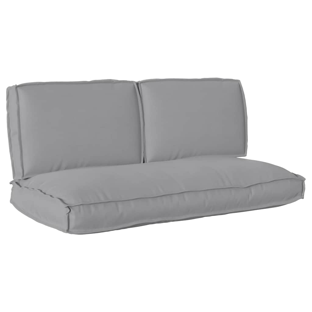 vidaXL Ensemble de coussins 3 pcs Tissu Oxford gris