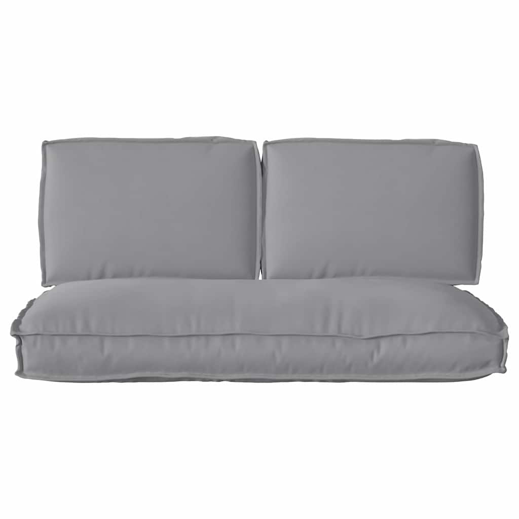 vidaXL Ensemble de coussins 3 pcs Tissu Oxford gris