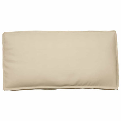 vidaXL Lot de 3 coussins de palette Beige 120 x 60 x 12 cm Tissu Oxford