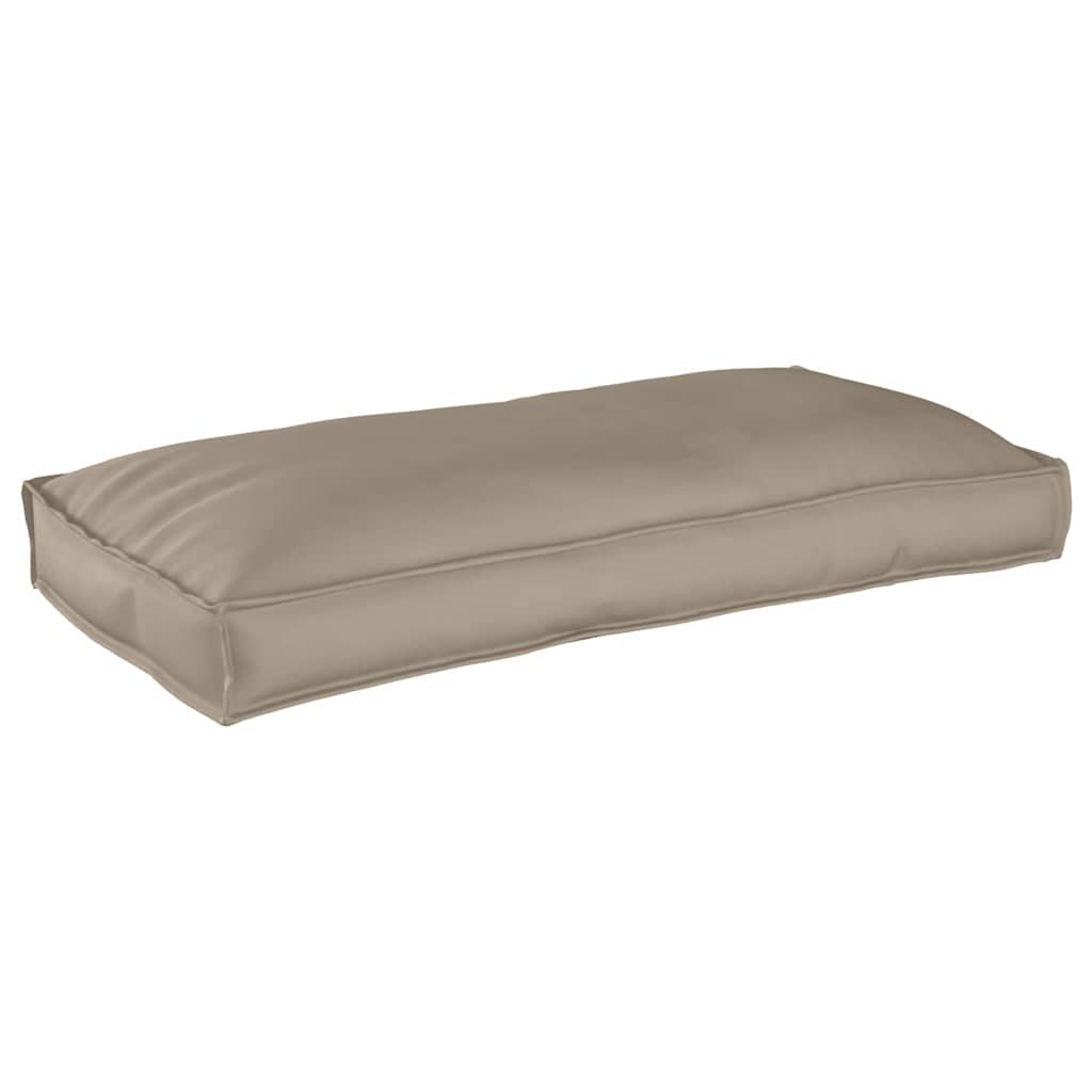 vidaXL Pallet Kissen Set 3 pcs Taupe 120 x 60 x 12 cm Oxford Stoff