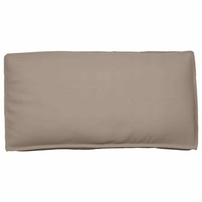 vidaXL Pallet Kissen Set 3 pcs Taupe 120 x 60 x 12 cm Oxford Stoff