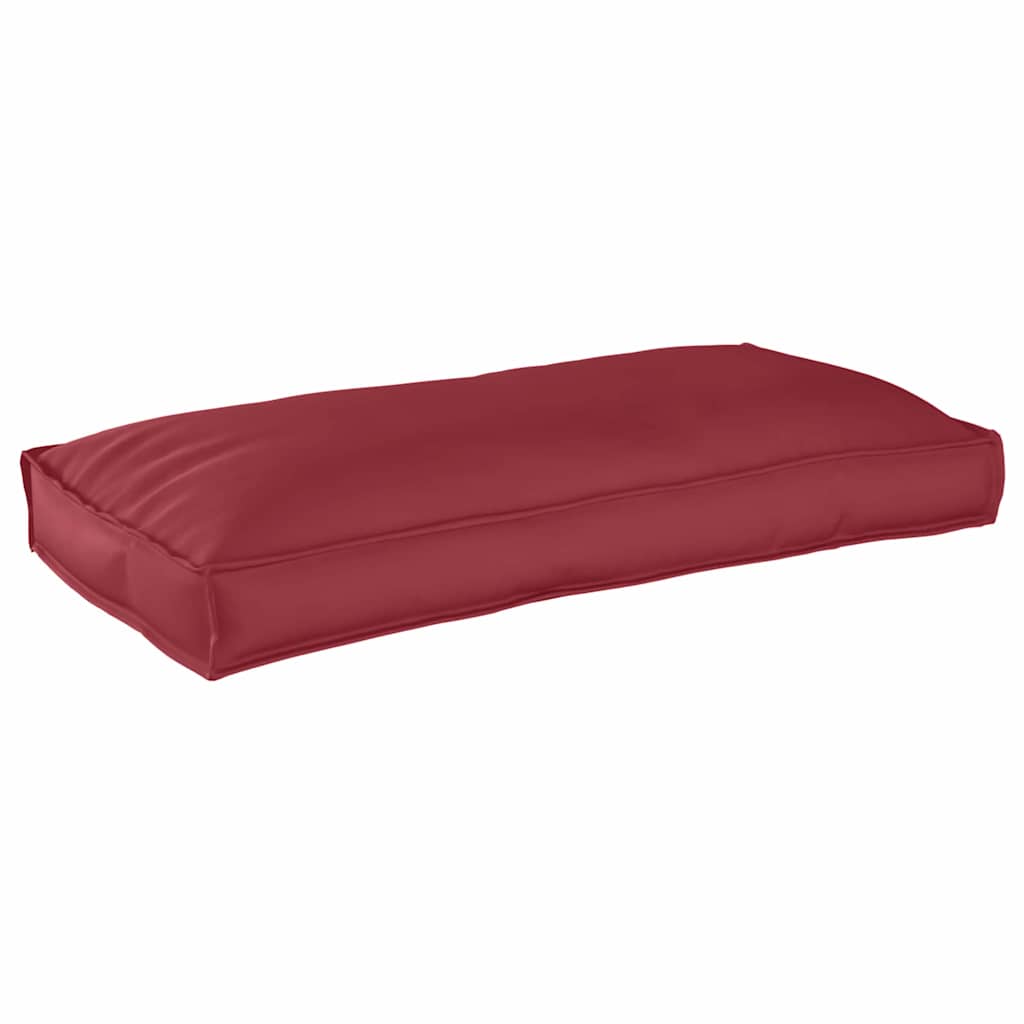 vidaXL Pallet Kissen Set 3 pcs Weinrot 120 x 60 x 12 cm Oxford Stoff