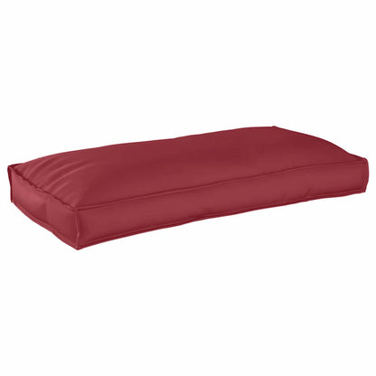 vidaXL Pallet Kissen Set 3 pcs Weinrot 120 x 60 x 12 cm Oxford Stoff