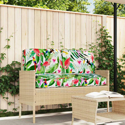 vidaXL Pallet Kissen Set mit Kissen 3 pcs Mehrfarbig 120 x 60 x 12 cm