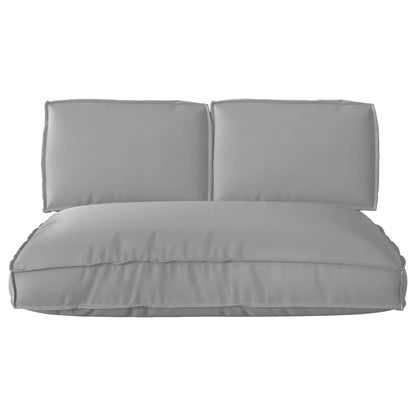 vidaXL Kissenset 3 pcs Grau Oxford-Stoff