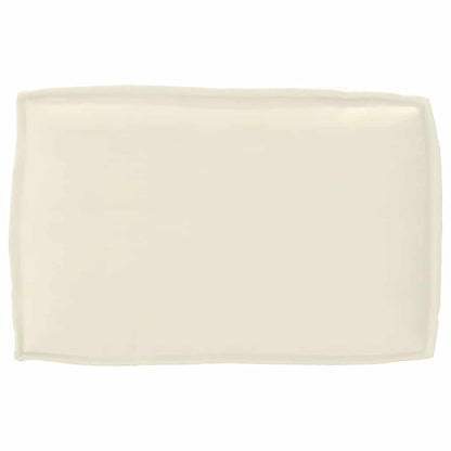 vidaXL Pallet Kissen Set 3 pcs Creme 120 x 80 x 12 cm Oxford Stoff