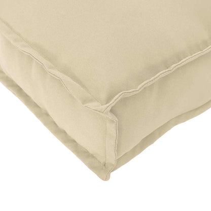 vidaXL Pallet Kissen Set 3 pcs Beige 120 x 80 x 12 cm Oxford Stoff