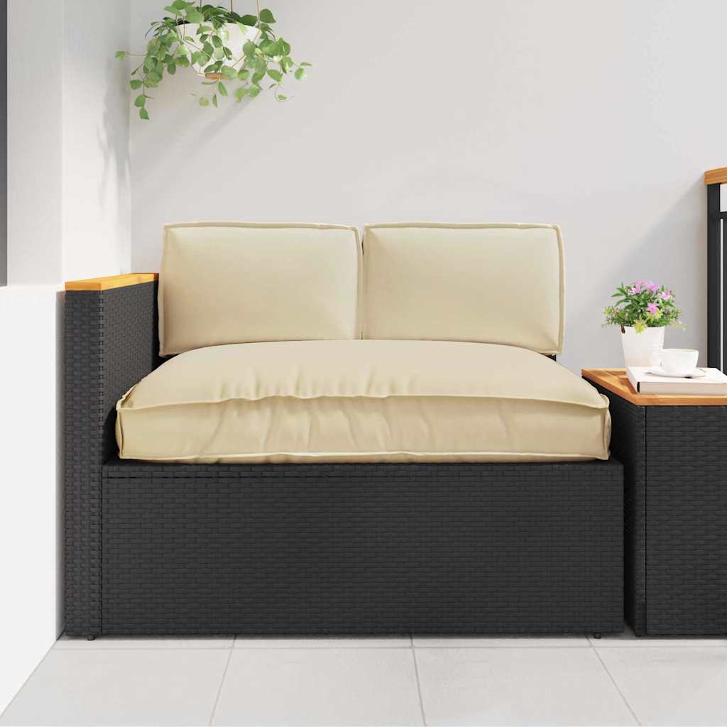 vidaXL Pallet Kissen Set 3 pcs Beige 120 x 80 x 12 cm Oxford Stoff