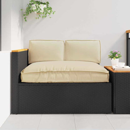 vidaXL Pallet Kissen Set 3 pcs Beige 120 x 80 x 12 cm Oxford Stoff