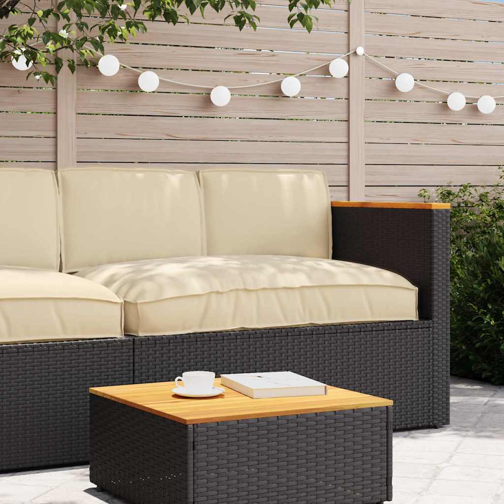 vidaXL Pallet Kissen Set 3 pcs Beige 120 x 80 x 12 cm Oxford Stoff