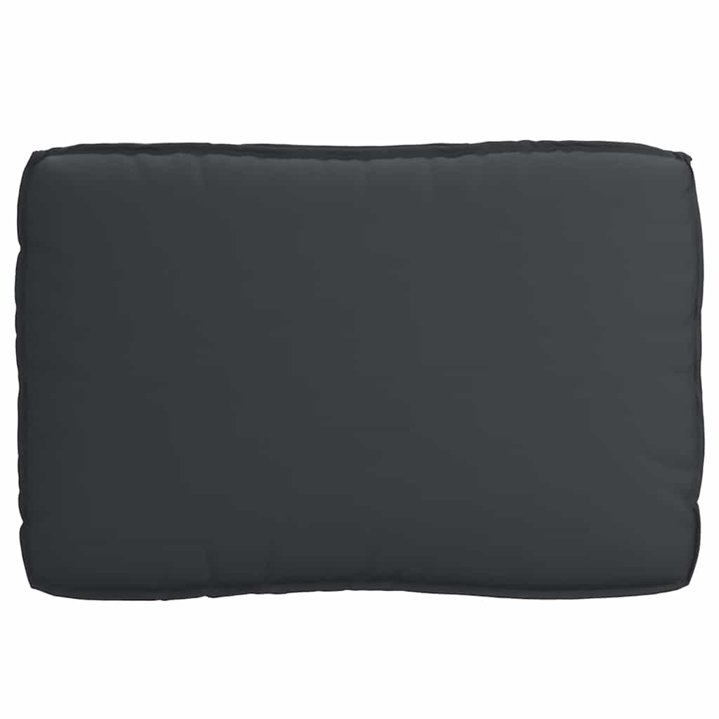 vidaXL Pallet Kissen Set 3 pcs Schwarz 120 x 80 x 12 cm Oxford Stoff