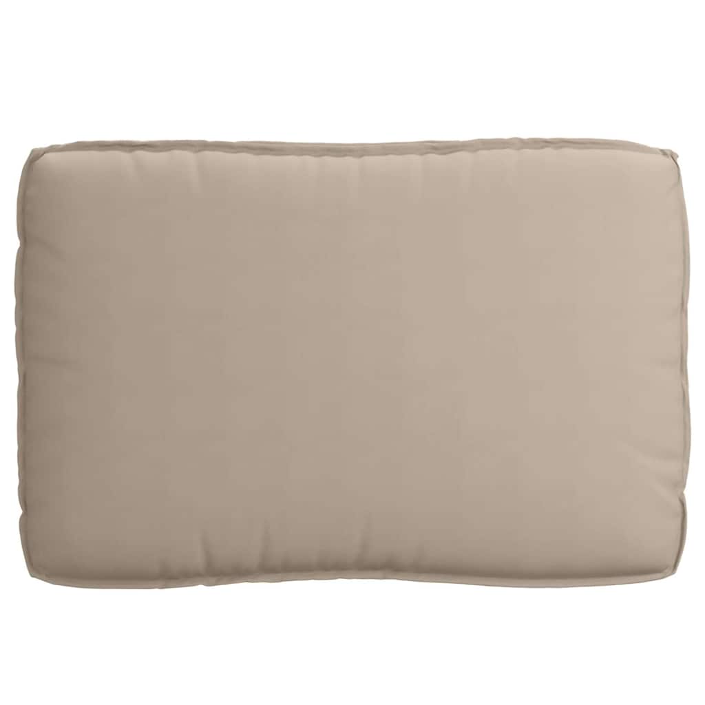 vidaXL Kissenset 3 pcs Taupe Oxford-Stoff