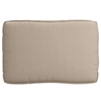 vidaXL Kissenset 3 pcs Taupe Oxford-Stoff