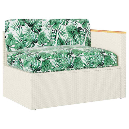 vidaXL Pallet Kissen Set mit Kissen 3 pcs Blattmuster 120 x 80 x 12 cm