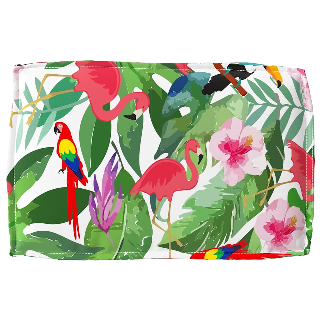 vidaXL Kissenset Floral 3 pcs Mehrfarbig Oxford-Stoff