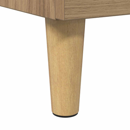 vidaXL Bettschrank Artisan-Eiche 40 x 35 x 50 cm Holzwerkstoff