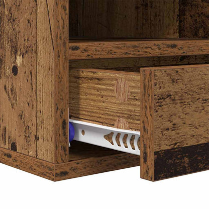 Druckerständer Altholz 40 x 32 x 24 cm Holzwerkstoff