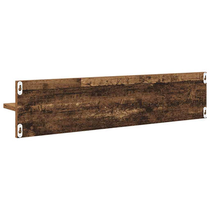 Wandregale 4 pcs Altholz 80 x 11,5 x 18 cm Holzwerkstoff