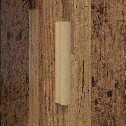vidaXL Schreibtisch mit Regal Altholz 140 x 50 x 75 cm Holzwerkstoff