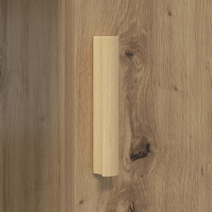 vidaXL Schreibtisch Artisan-Eiche 140 x 50 x 75 cm Holzwerkstoff