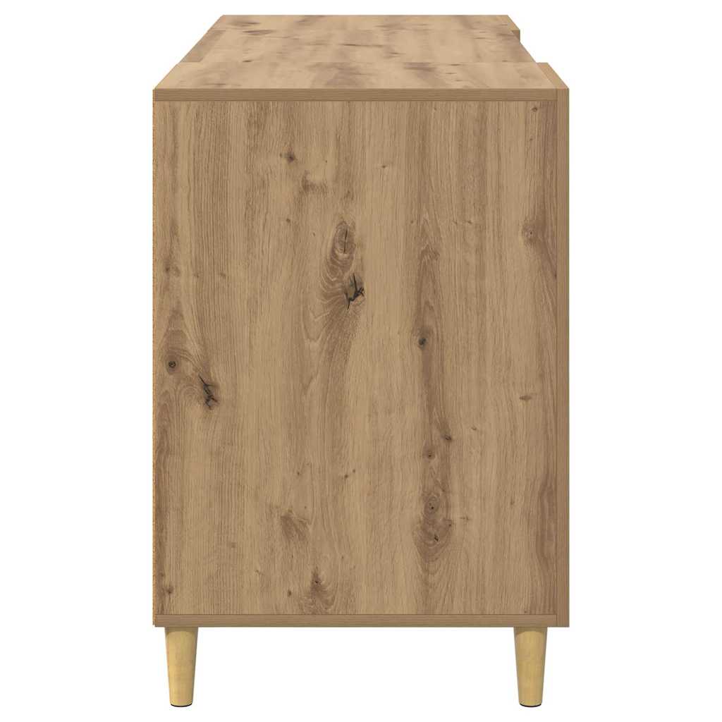vidaXL Schreibtisch Artisan-Eiche 140 x 50 x 75 cm Holzwerkstoff