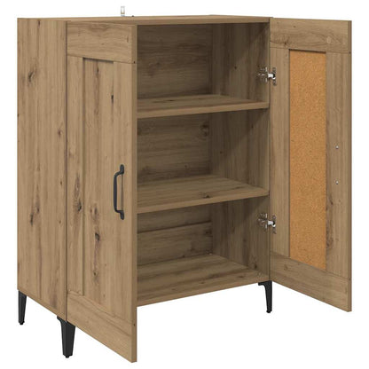 vidaXL Buffet chêne artisanal 69,5 x 34 x 90 cm bois d'ingénierie