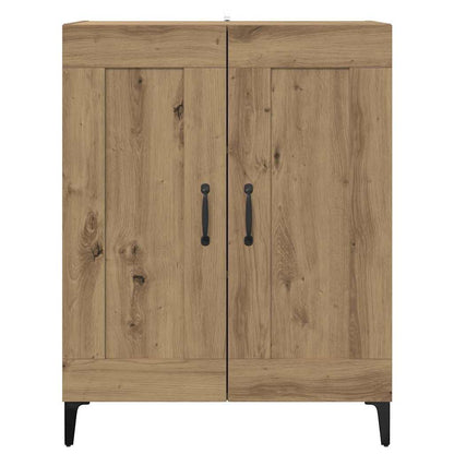 vidaXL Buffet chêne artisanal 69,5 x 34 x 90 cm bois d'ingénierie