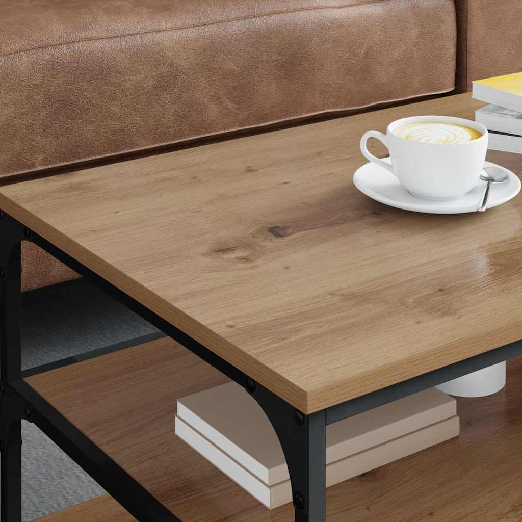 Couchtisch Artisan-Eiche 90 x 49 x 40 cm Holzwerkstoff
