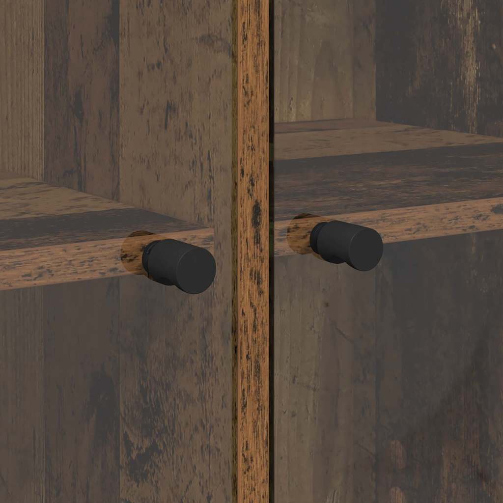 vidaXL Armoire latérale en bois de récupération 68 x 37 x 75,5 cm en bois d'ingénierie